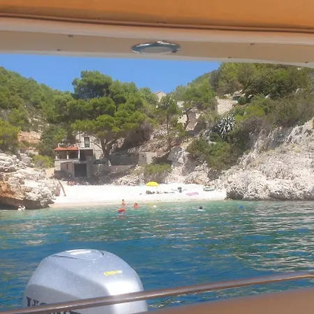 Botel Blue & Cave Vis Island And Pakleni Islands Private Day Trip From Hvar *